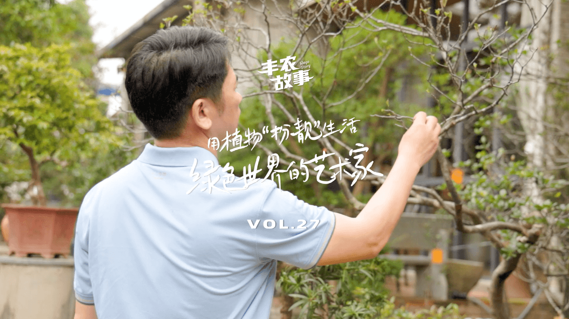 17年，他用一草一木去点亮了一个个家。